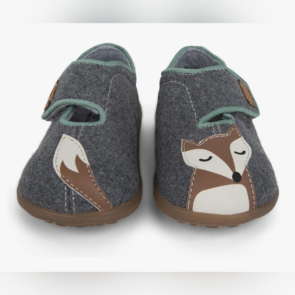See Kai Run Gray Fox Kids Shoes 5
